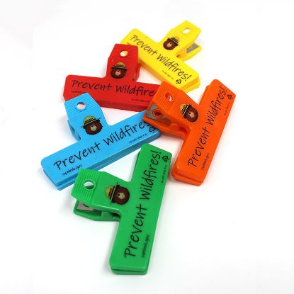 Picture of Smokey Bear Emoji Chip Clips 